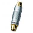 Clicktronic RCA �������� ������Ʈ, �ڿ��þ� RCA Female-Female ��������,OFC, 24K gold plated