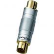 Clicktronic ������Ʈ to S-VIDEO ��ȯ ���� ������Ʈ Female to SVideo Male ��ȯ ���, OFC, 24K gold plated