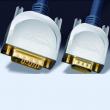 Clicktronic HighEnd DVI-I to VGA���̺� 3M ������ OFC Firewire DVI-I to VGA���̺�, 24K gold plated