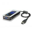 Manhattan] USB2.0 to VGA ������ - ���ػ� ���� ��Ʈ���̳� ����ũž�� USB ��Ʈ�� VGA(RGB)���ڷ� ��ȯ �����ִ� ������