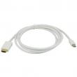 TrueAV Mini DisplayPort to HDMI ��ȯ���̺� 1.8m Mini DisplayPort Male to HDMI Male Converter Cable 