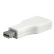 TrueAV Mini DisplayPort Male to DisplayPort Female Adapter �̴ϵ��÷�����Ʈ(��)-���÷�����Ʈ(��) ��ȯ����