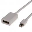 TrueAV Mini DisplayPort to DisplayPort Female 15CM ¹Ì´Ïµð½ºÇ÷¹ÀÌÆ÷Æ® ´ÜÀÚ¸¦ µð½ºÇ÷¹ÀÌÆ÷Æ® ´ÜÀÚ·Î ¿¬Àå½Ã.Mini DisplayPort Male to DisplayPort Female Adapter