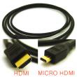 SpeedMax Micro HDMI (����ũ�� HDMI )���̺� 2M SM-MICHH20 HDMI DŸ�� SM-MICHH20 