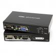 ATEN VGA/Audio �����-����&����Ʈ VGA(RGB)/AUDIO(3.5Stero) �Ÿ�Ȯ���, ����/����Ʈ 1��Ʈ, UTP���̺� CAT.5E ���, �ִ� �Ÿ�/�ػ� 150m/1600x1200@60Hz