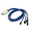 LC SAS/SATA ���̺�(INFINIBAND/SATA*4) 1M SAS INFINIBAND SFF-8470�� SATA 4�������� ��ȯ�� �ִ� ��ȯ ���̺�