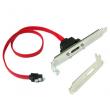 KW SATA-eSATA 1��Ʈ �����(LP����� ����) 0.4M ���κ����� SATA��Ʈ�� �����Ͽ� eSATA��Ʈ�� �����ϴ� ���̺� Ÿ�� �����