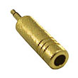 3.5mm���(��) - 5.5mm���(��)-GOLD 5.5��� ���ڸ� 3.5��� ���ڷ� �ٲ��ִ� ��ȯ��
