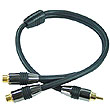 ����� ���� 1RCA(��) - 2RCA L/R(��) ���̴� 40cm �Դϴ�.