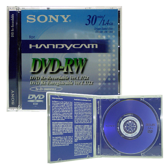 ���ڴ��� SONY 8cm �̴�DVD-RW(DMW30) 