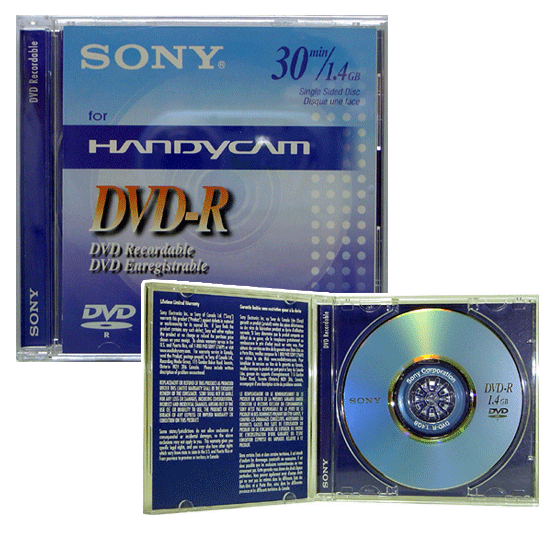 ���ڴ���SONY 8cm�̴�DVD-R(DMR30) 
