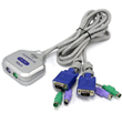 NETmate KVM 2:1½ºÀ§Ä¡(PS2¹Ì´Ï) 2´ëÀÇ PC or Server¸¦ ÇϳªÀÇ Å°º¸µå, ¸ð´ÏÅÍ, ¸¶¿ì½º·Î °ü¸®