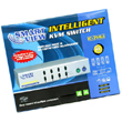 NETmate KVM 4:1 ½ºÀ§Ä¡ IC-714-IW 4´ëÀÇ PC or Server¸¦ ÇϳªÀÇ Å°º¸µå, ¸ð´ÏÅÍ, ¸¶¿ì½º·Î °ü¸®