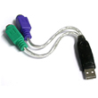NETmate USB1.1 to PS2��ȯ��(�̴�) USB��Ʈ�� �̿��Ͽ� PS2 Ű����, PS2 ���콺�� ��밡��