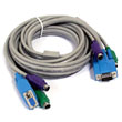 NETmate KVMÄÉÀ̺í M/F 1.5M (RGB) KVM ÅëÇÕÄÉÀ̺í,KVMÄÉÀ̺í