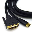 Snake HDMI to DVI ��ȯ���̺� 1.5M 24K �ݵ��� Ŀ���ͷ� ����� ��ȣ �������� ���Ӽ� ����