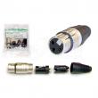 ��Ʈ��(NEUTRIK) NC3FX ĳ��,XLR(��) ���� Ŀ���� ��Ʈ������ ĳ��(��) ������ Ŀ����