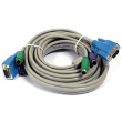 NETmate KVM���̺� M/M 1.8M (RGB) KVM �������̺�,KVM���̺�