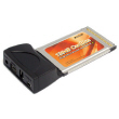 NETmate IEEE1394A+B PCMCIA ī�� IEEE 1394A 2��Ʈ(6p,4p) + 1394B 1��Ʈ ���� (���̺�����)