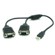 USB �ø��� ������ 2��Ʈ(RS232/U9M102) USB��Ʈ�� �̿��� �ø�����ǰ�� ������ ����Ҽ� �ְ� ���ִ� ��ǰ.<br>�𵨸�:USB to Serial Converter