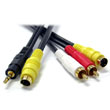 A/V �������̺�(1.5M-20M ���̼���) SVHS(����) + ST / RCA x2��(����) �������̺�