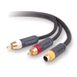 PureAV S-Video & ��������̺� ŰƮ 0.9m PureAV ����ø��� ����Ŀ���� AV22101-03