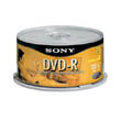 DVD-R SONY 25P����ũ�� 4.7GB/120min, 8x ����