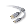 Digital Camera USB 2.0 Cable, Hi-Speed USB 2.0 Mini B 3.7m PureAV �ǹ��ø��� ����Ŀ���� AV52201-12