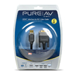PureAV blue HDMI-DVI Cable, 3.7m AV22400-12, ������ HDTV�� ���� �ִ� 1080p �ػ��� �뿪���� ����