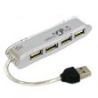 NETmate USB2.0 Slim 4��Ʈ��������� USB 2.0 4ports Slim ������ ���