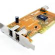 NETmate IEEE1394 PCI Ä«µå LPŸÀÔ IEEE1394 3Æ÷Æ®¸¦ »ý¼ºÇØ ÁÝ´Ï´Ù.