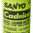 KR-1300SC SC size (1.2V 1300mAh Ni-Cd) SANYO °ÇÀüÁö ÃæÀü¿ä ´ÏÄ«µå ÀüÁö