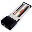 NETmate E-SATA¥± 1Port EXPRESS PCMCIA Ä«µå PCMCIA Express E-SATA ¥± 1 channel Card