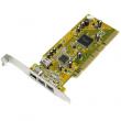 NETmate IEEE1394B+A PCI ī�� IEEE1394A 1+1��Ʈ�� 1394B 2��Ʈ�� ����.(���̺�����)