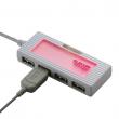 U2H-P4B LED 4��Ʈ USB2.0���(����/�׸�/����/������) ǥ���� LED�� �����ϰ� ������ ��ü �������� USB2.0 ���