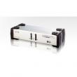ATEN 2:1 USB µà¾ó ºä KVM ½ºÀ§Ã³ ÇϳªÀÇ Äֿܼ¡¼ 2´ëÀÇ ¸ð´ÏÅ͸¦ µ¿½Ã¿¡ ÀÛµ¿ °¡´ÉÇÑ µà¾ó ºä KVM ½ºÀ§Ä¡, ¿Àµð¿À ±â´É Áö¿ø, 2Æ÷Æ® USB Çãºê žÀç