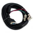 KW RGB to BNCº¯È¯ÄÉÀ̺í(1.8M~5M) RGB 15Pin D-Sub/5 BNC ¸ð´ÏÅÍÄÉÀ̺í