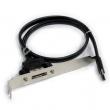 KW ºê¶óÄÏŸÀÔ ESATA ÄÉÀ̺í 0.5M E-SATA(F) / E-SATA(M), ³»ÀåÇü ºê¶óÄÏŸÀÔ ESATAÄÉÀ̺í