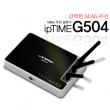 ipTIME À¯¹«¼± IP°øÀ¯±â MiMo G504 °íÃâ·Â À¯¹«¼± MiMo IP°øÀ¯±â, PSP/KAI/100Mbps±¤·£ Áö¿ø