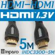 ���ķ� iHDC3300 HDMI-HDMI���̺� 5M 1.3���� HDMI���̺�, �ػ� 1440p����