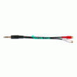 BK 5.5Stereo(��)-2RCA(L/R-��) 30CM 2RCA(L/R)�� 5.5���׷����� ��ȯ���ִ� ª�� ���̺�, ����