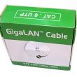 Lanmart CAT.6 UTP 100M BOX ���̺� CAT.6 UTP 100M BOX ���̺�, ���ͺ� ����ǥ��, 250MHz, 4P 8Core, ȸ��