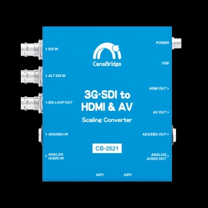CanaBridge 3G-SDI to HDMI & AV 